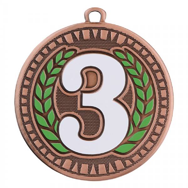 2 3/8" 3rd Place Velocity Series Award Medal