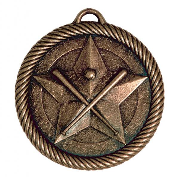 2" Baseball Value Series Award Medal #4