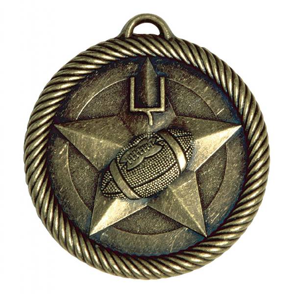2" Football Value Series Award Medal #2