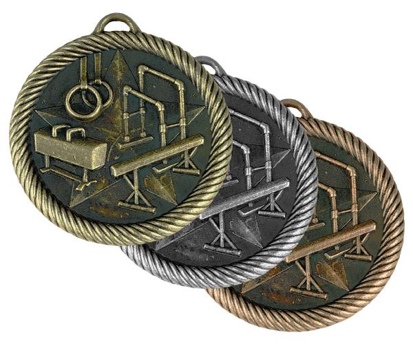 2" Gymnastics Value Series Award Medal