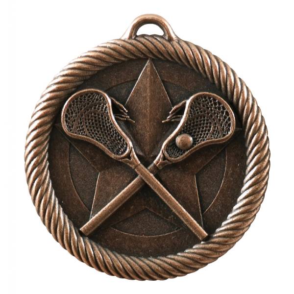 2" Lacrosse Value Series Award Medal #4