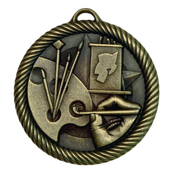 2" Art Value Series Award Medal #2