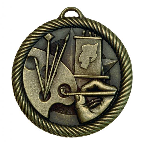 2" Art Value Series Award Medal #2