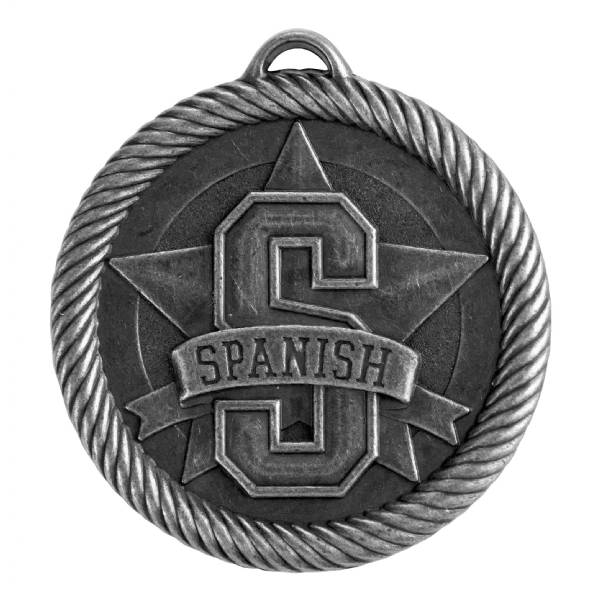 2" Spanish Value Series Award Medal #3