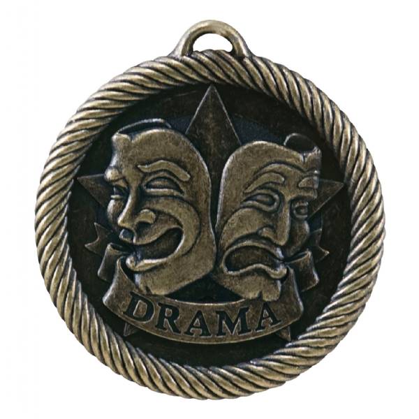 2" Drama Value Series Award Medal