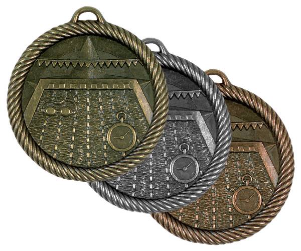 2" Swimming Value Series Award Medal