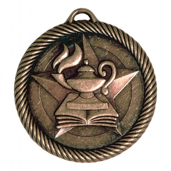 2" Lamp of Knowledge Value Series Award Medal #4