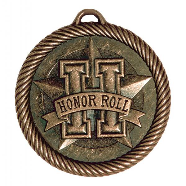 2" Honor Roll Value Series Award Medal (Style A) #4