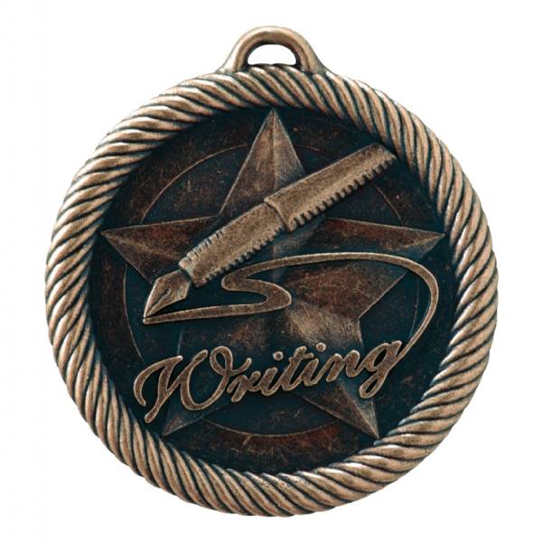 2" Writing Value Series Award Medal #4