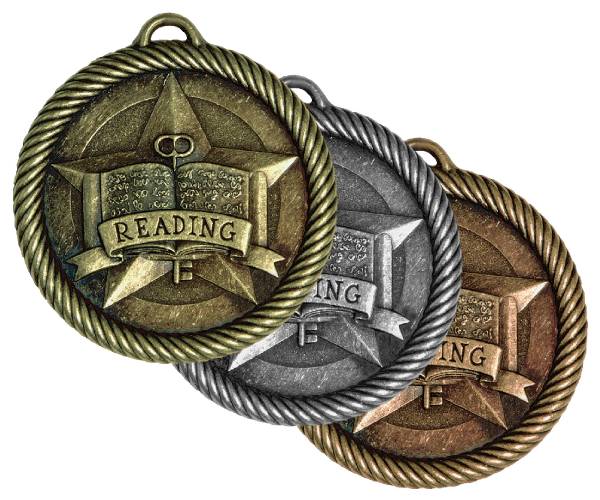 2" Reading Value Series Award Medal (Style A)