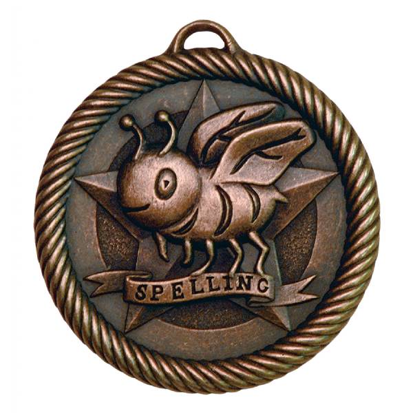 2" Spelling Bee Value Series Award Medal #4