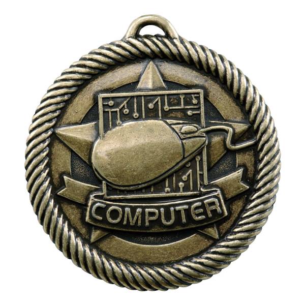 2" Computer Value Series Award Medal