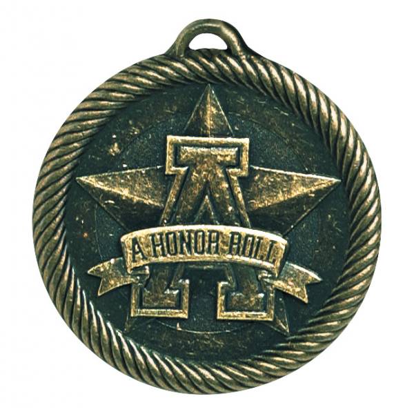 2" A - Honor Roll Value Series Award Medal (Style A) #2