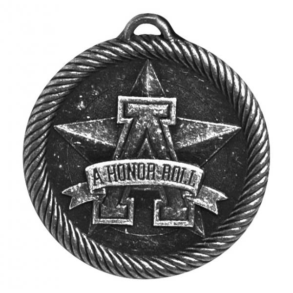 2" A - Honor Roll Value Series Award Medal (Style A) #3