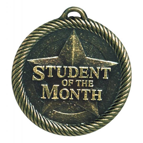 2" Student of the Month Value Series Award Medal #2