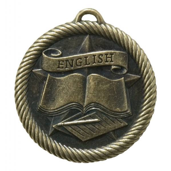 2" English Value Series Award Medal #2