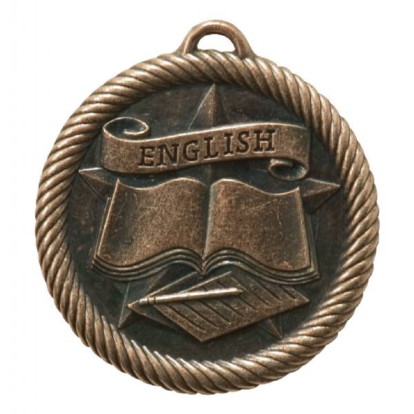 2" English Value Series Award Medal #4