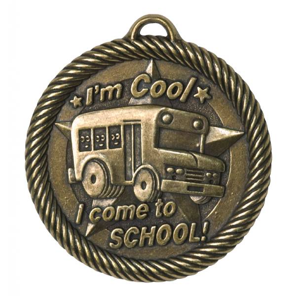 2" Attendance Value Series Award Medal (Style B)