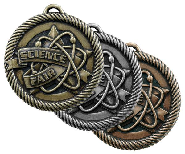 2" Science Fair Value Series Award Medal