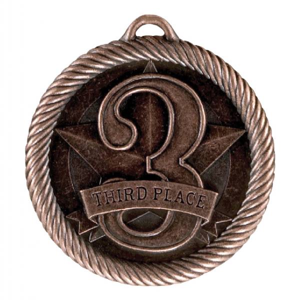 2" 3rd Place Value Series Award Medal
