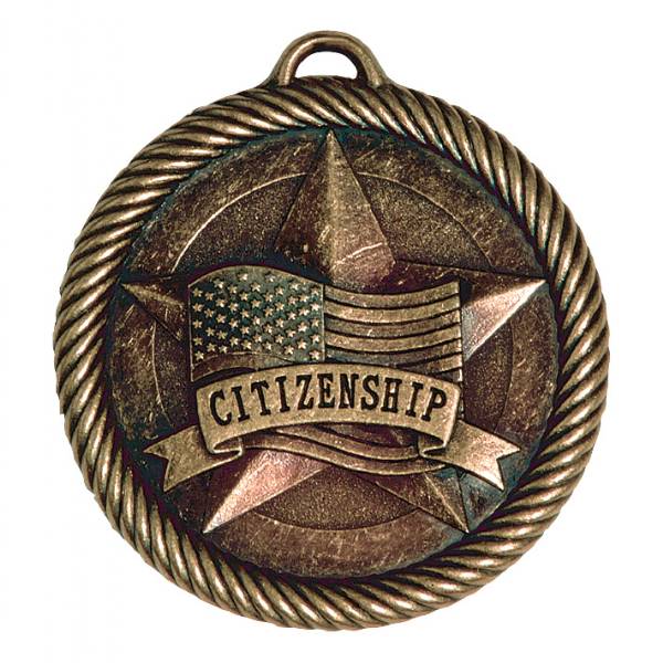 2" Citizenship Value Series Award Medal #4