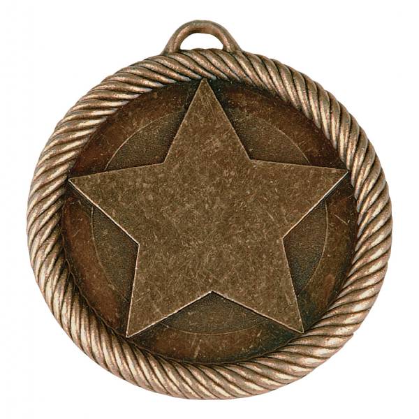 2" Star Value Series Award Medal #4