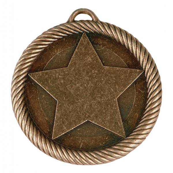 2" Star Value Series Award Medal #4