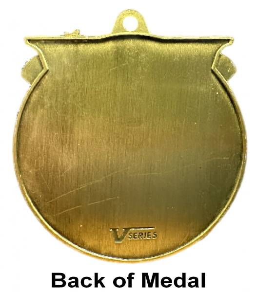 2" Basketball Victory Series Award Medal #5