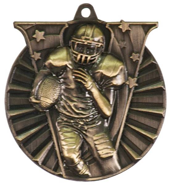 2" Football Victory Series Award Medal #2