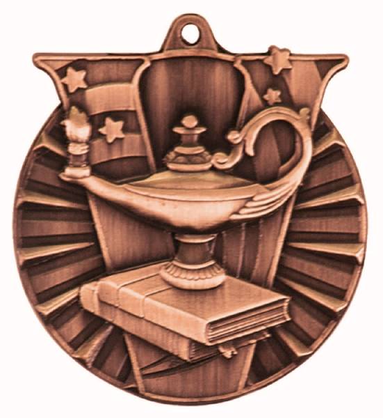 2" Lamp of Knowledge Victory Series Award Medal #4