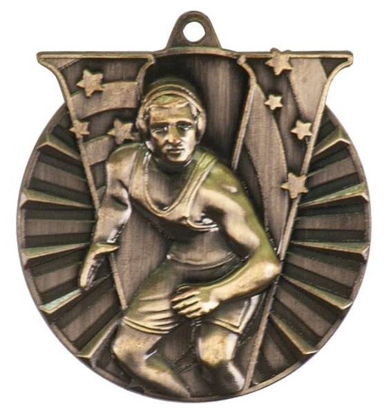 2" Wrestling Victory Series Award Medal #2