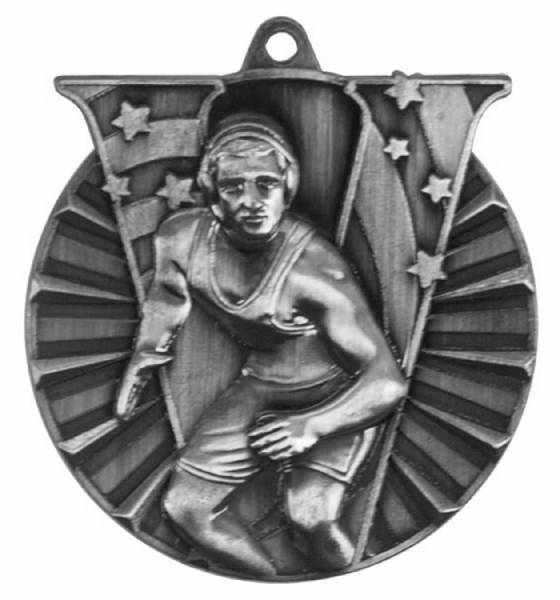 2" Wrestling Victory Series Award Medal #3