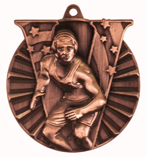 2" Wrestling Victory Series Award Medal #4