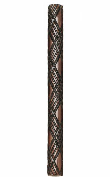 18" Wood Trophy Column - Wide 4 Cut Diamond