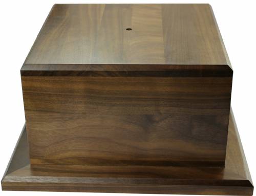 Genuine Walnut Trophy Base 6" H x 12" W