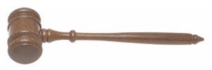 10" Genuine Walnut Gavel