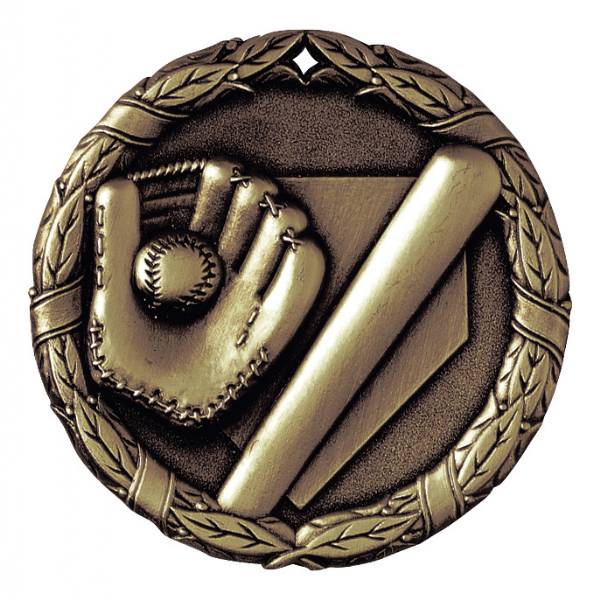 2" Baseball XR Series Award Medal (Style A) #2