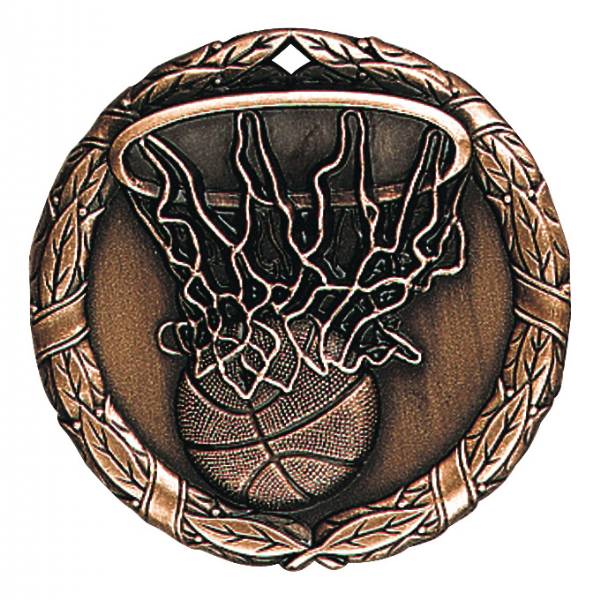 2" Basketball XR Series Award Medal #4