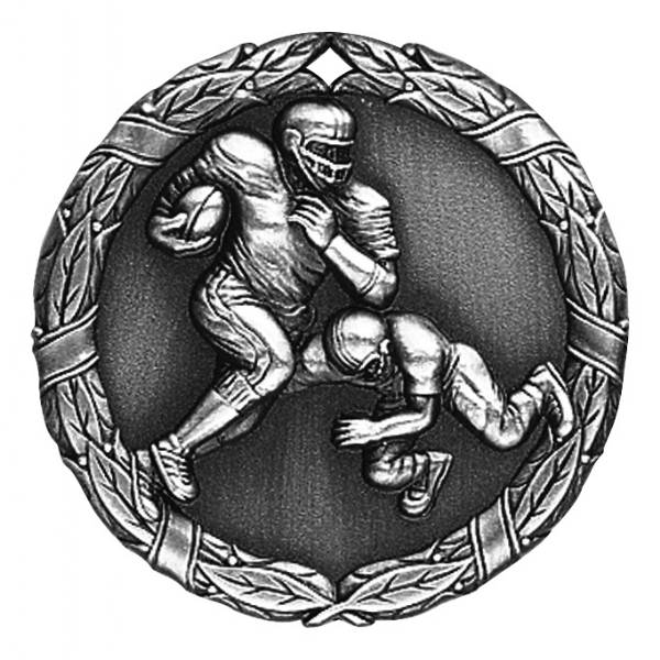2" Football XR Series Award Medal #3