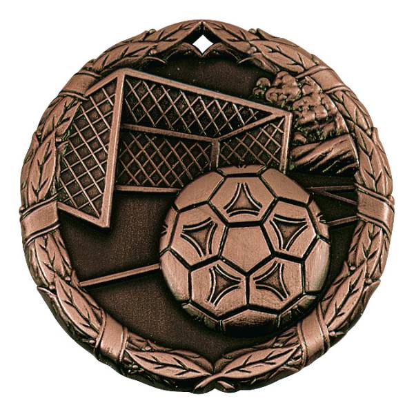 2" Soccer XR Series Award Medal (Style A) #4