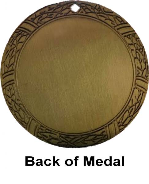 2" Track and Field XR Series Award Medal (Style A) #5
