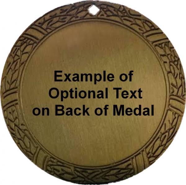 2" Track and Field XR Series Award Medal (Style A) #6