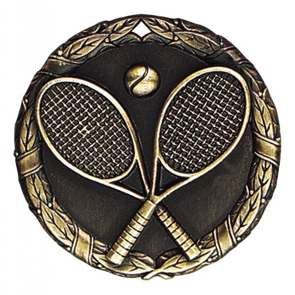 2" Tennis XR Series Award Medal #2