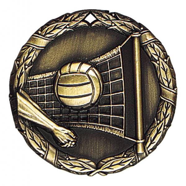 2" Volleyball XR Series Award Medal #2