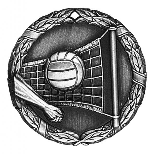 2" Volleyball XR Series Award Medal #3