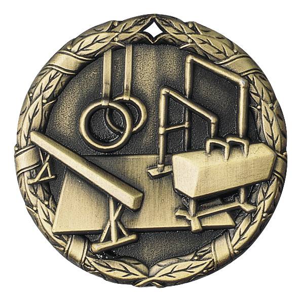 2" Gymnastics XR Series Award Medal #2