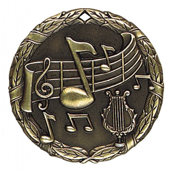 2" Music XR Series Award Medal #2