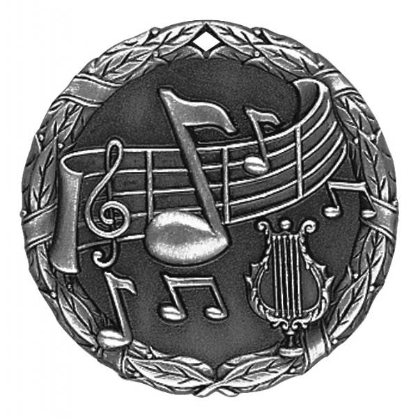 2" Music XR Series Award Medal #3