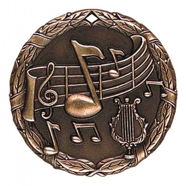 2" Music XR Series Award Medal #4