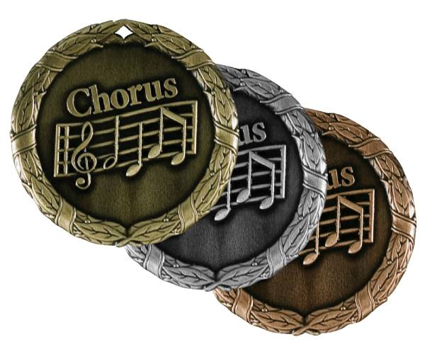 2" Chorus XR Series Award Medal